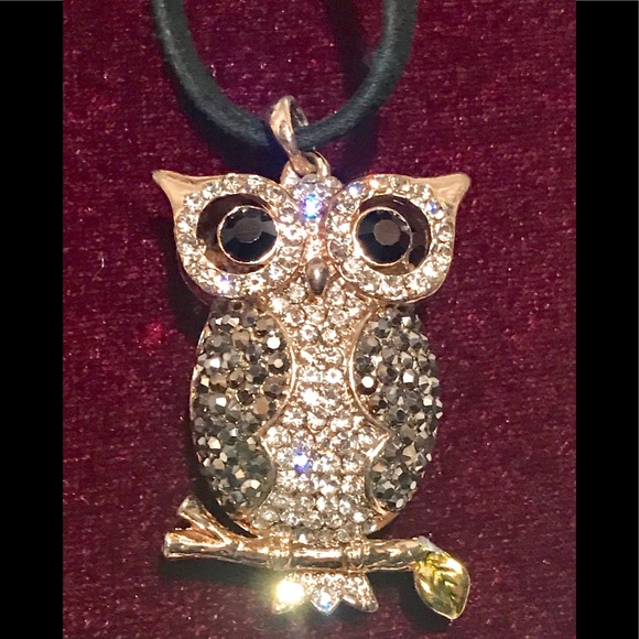 Owl Pendant Necklace - Picture 7 of 14